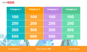 Captivate template - Trivia game