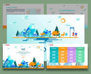 Captivate template - Trivia game