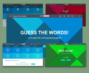 Popular choice captivate game template