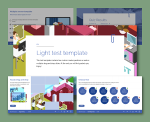 Captivate test templates light