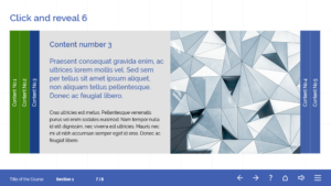 Light Click and Reveal Captivate