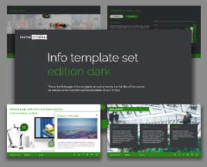 Lectora Dark Info templates