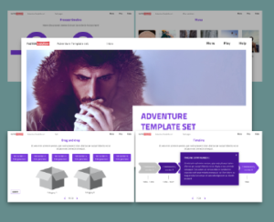 storyline adventure template purple