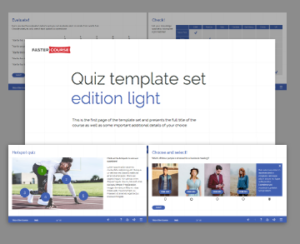 light quiz lectora template