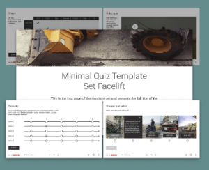 FasterCourse Storyline Minimal Facelift Quiz template