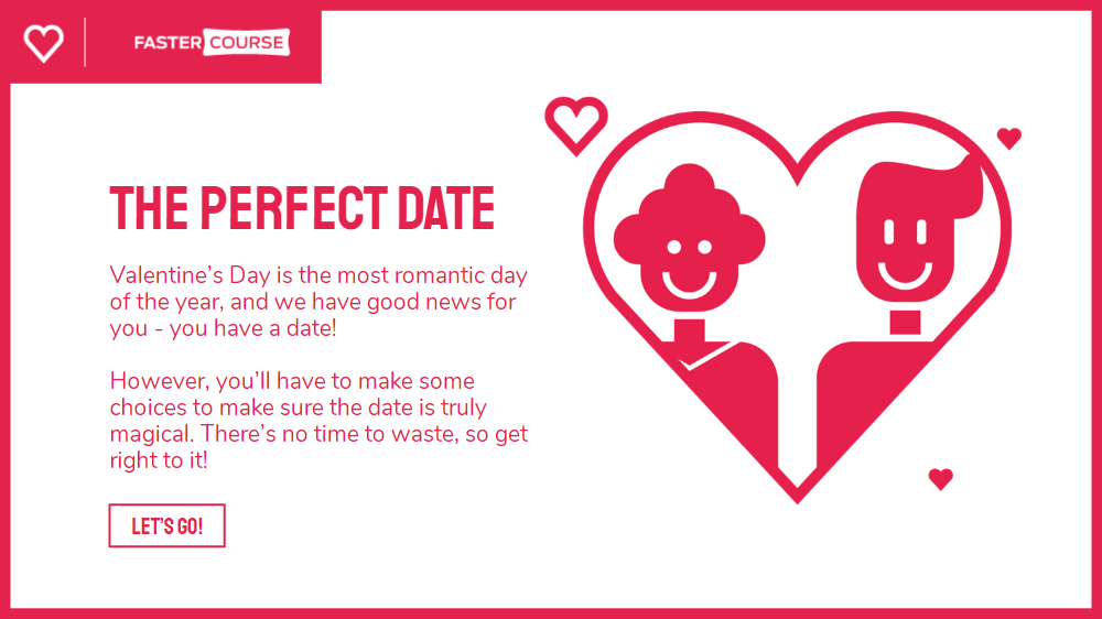 FasterCourse_The_Perfect_Date_Game_1 Elearning Templates FasterCourse